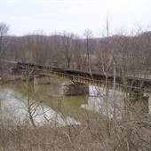 ST. MARY'S - Middle Island Creek Railroad Bridge