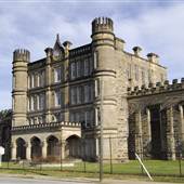 WEST VIRGINIA STATE PENITENTIARY - Exteriors, OUTSIDE the Walls