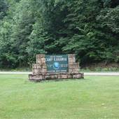 KANAWHA STATE FOREST - Camp Kanawha Entrance Area