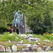 Henry Gassaway Davis Statue - ELKINS