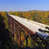 NEW RIVER GORGE BRIDGE (US 19), Overlook (Pet Walk)