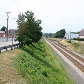 Hurricane Railroad Tracks