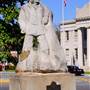 MERCER COUNTY COURTHOUSE - Mitchell & Phoebe Clay Statue