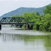 Coal River Railroad Bridge - ST. ALBANS