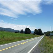 Scenic roadshots-Sweet Springs Valley Rd