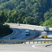 WEST VIRGINIA TURNPIKE (I-77 & 64) - "Exit 74"