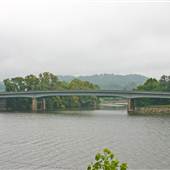 CHARLESTON - Kanawha Boulevard, Elk River Bridge