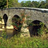 CR 36 - Flaggs Crossing Road, Van Metre Ford Stone Bridge