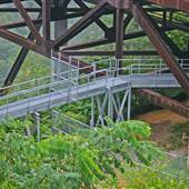 NEW RIVER GORGE BRIDGE (US 19), Bridge Walk Views