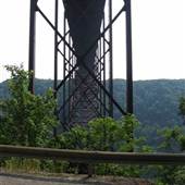 NEW RIVER GORGE BRIDGE (US 19), Underneath