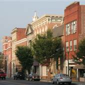 MARTINSBURG - Queen Street (WV Routes 45 & 9), DOWNTOWN