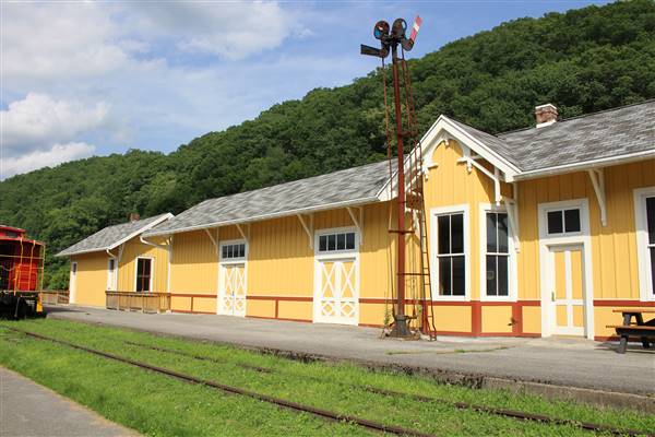 Marlinton Chesapeake and Ohio Depot (9/11/2015 - Credits: WV Film Office)